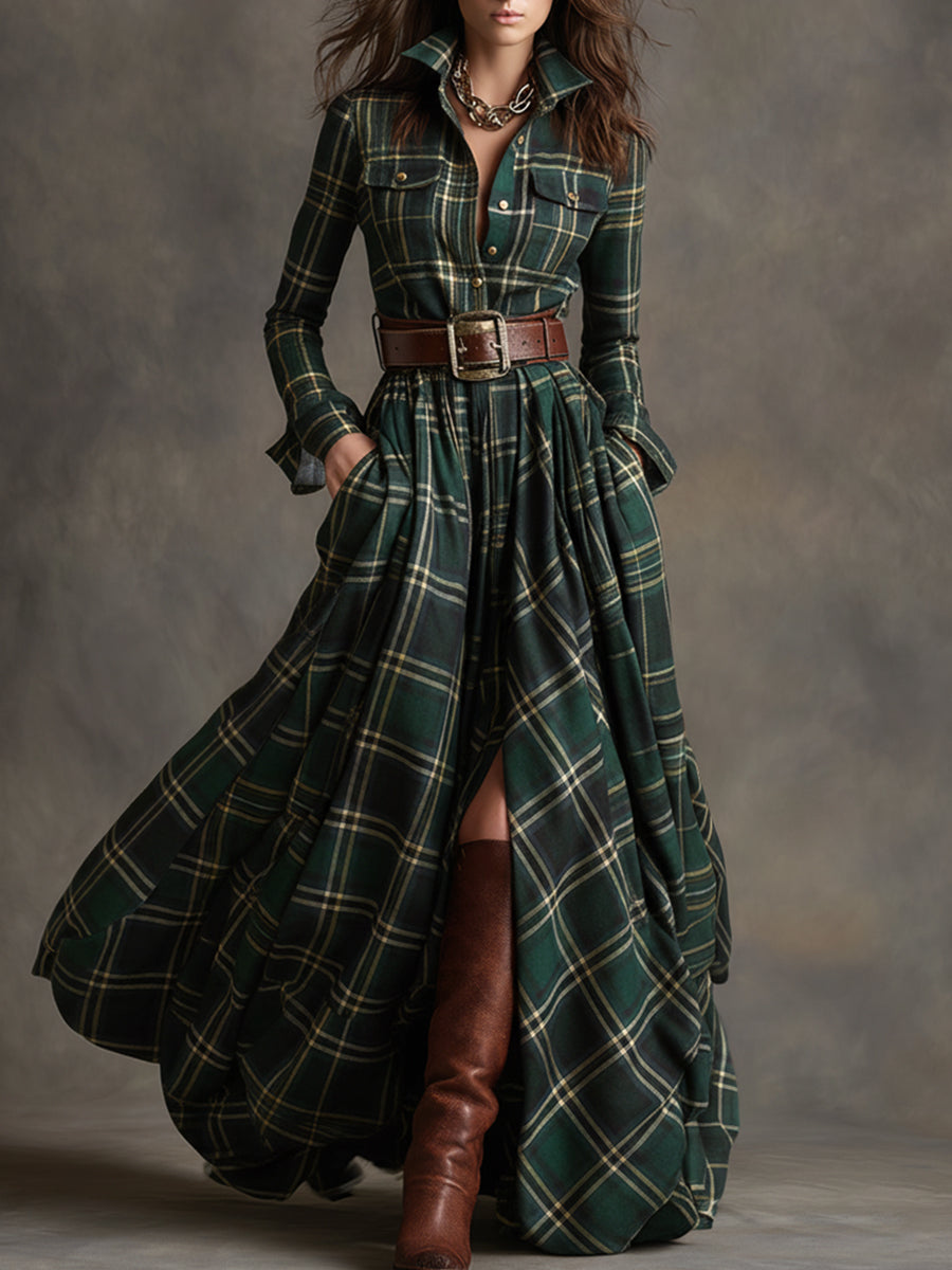 Harriet | Belted Shirt Dress