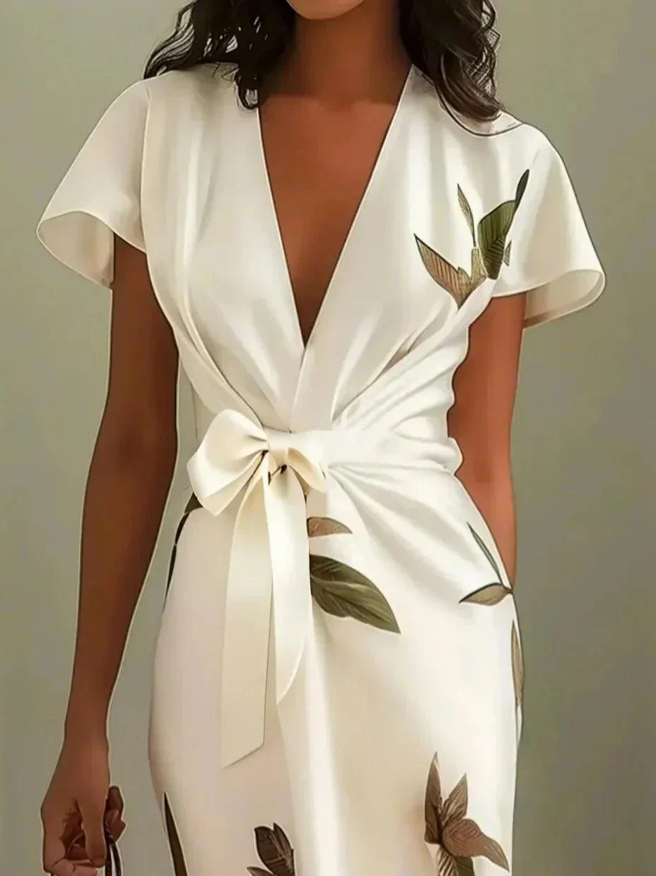PEARL – WRAP MIDI DRESS