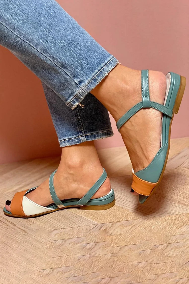 Solene | Colour Block Sandals