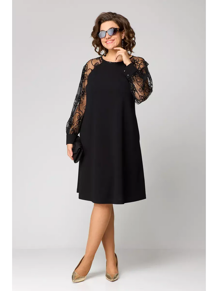 Granya | Classic Midi Dress for Special Occasions