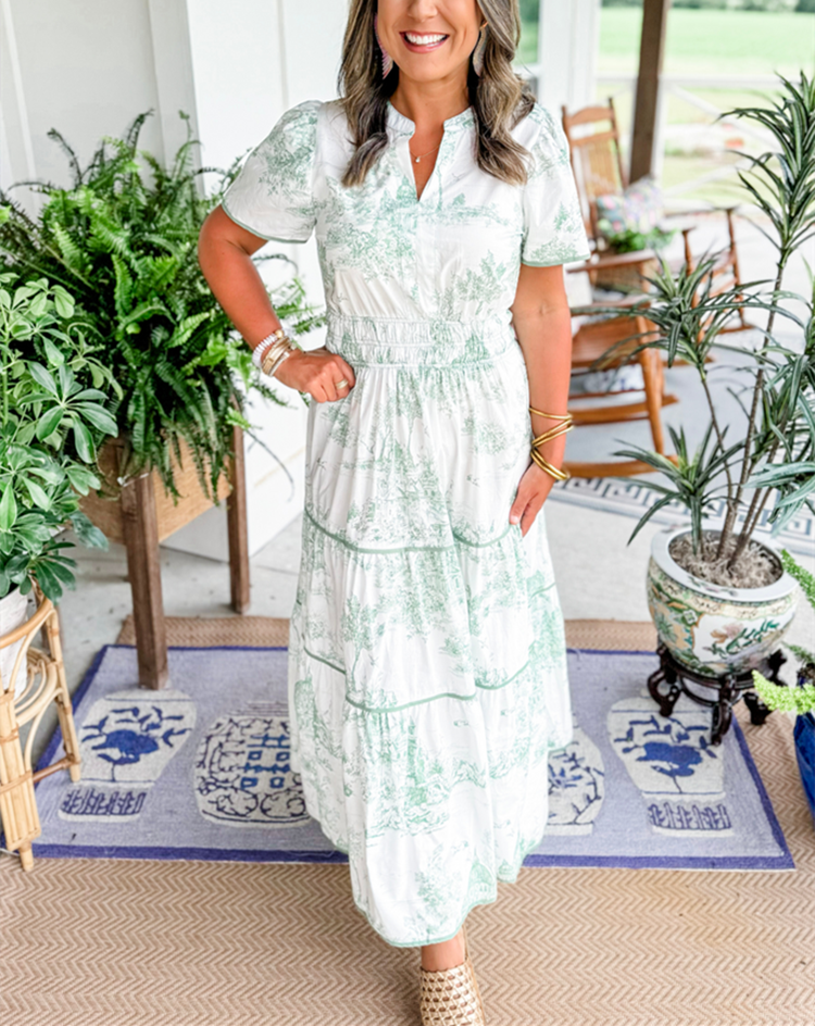 AUDREY – TIERED MAXI DRESS
