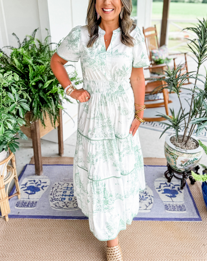 AUDREY – TIERED MAXI DRESS