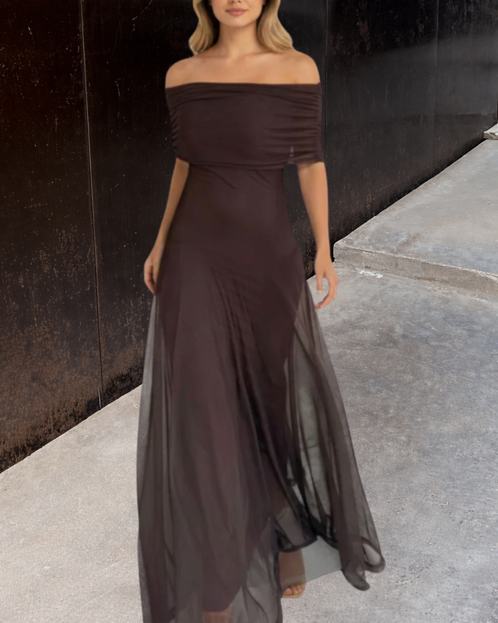 Bonnie | One-Shoulder Maxi Dress