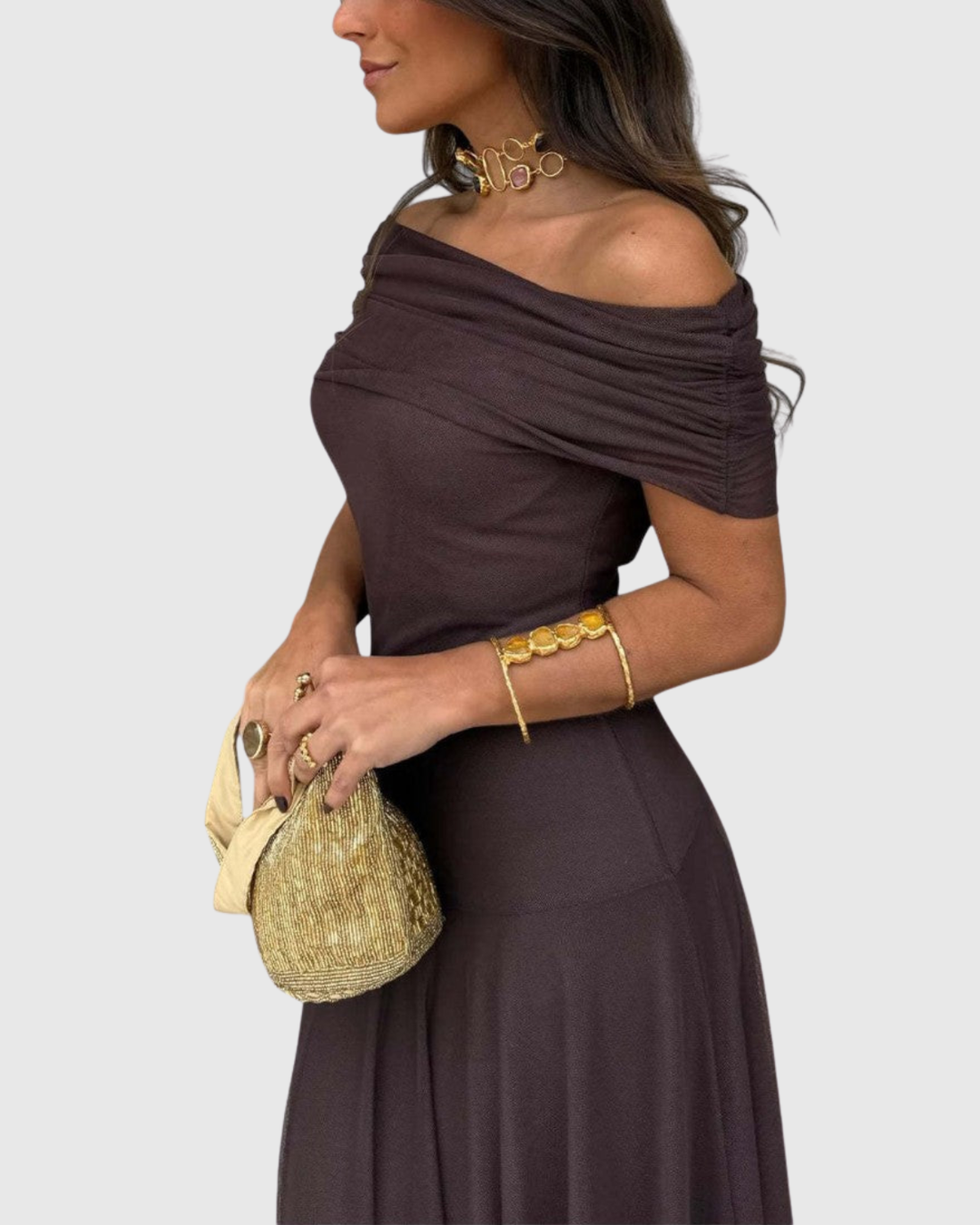 Bonnie | One-Shoulder Maxi Dress