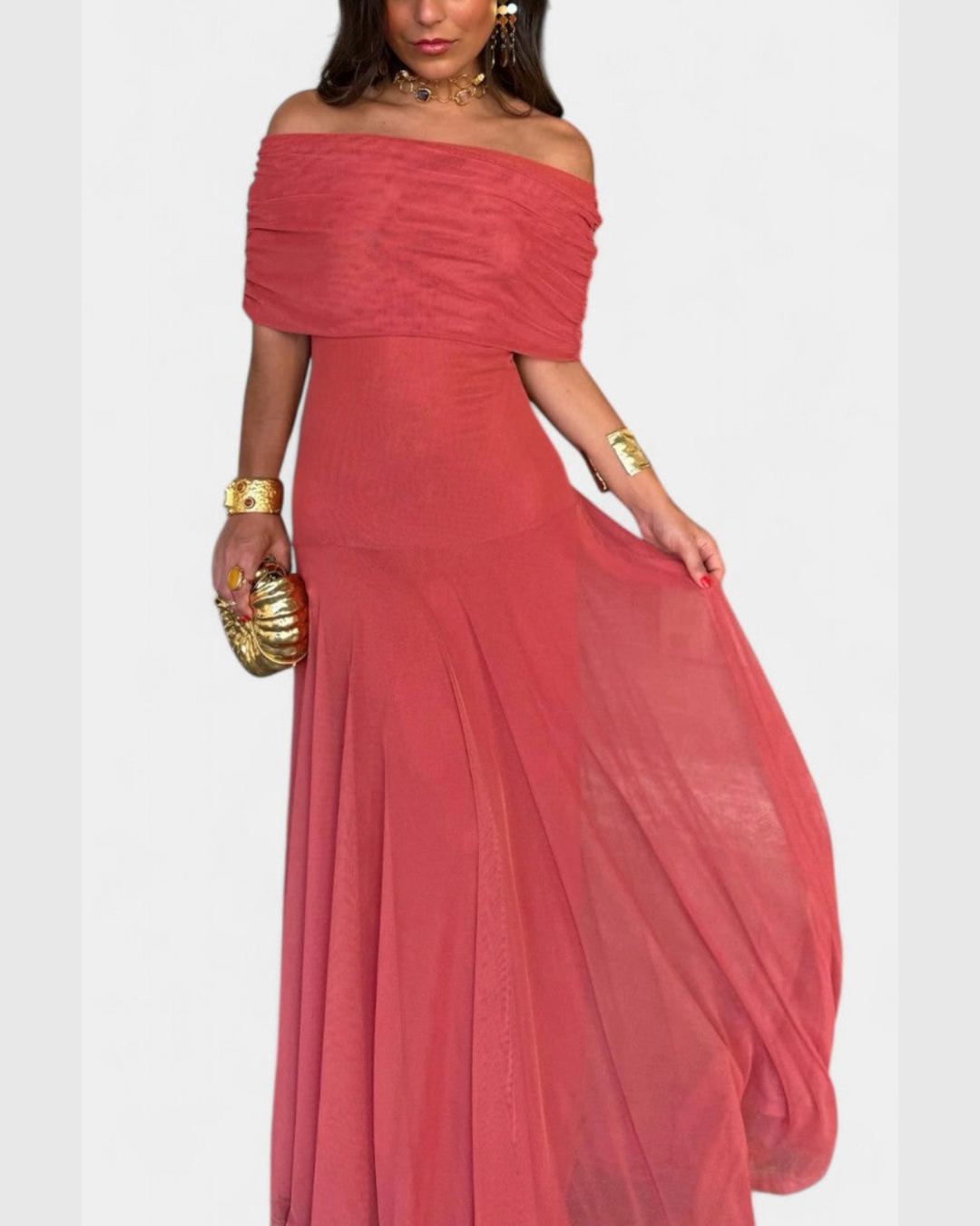 Bonnie | One-Shoulder Maxi Dress