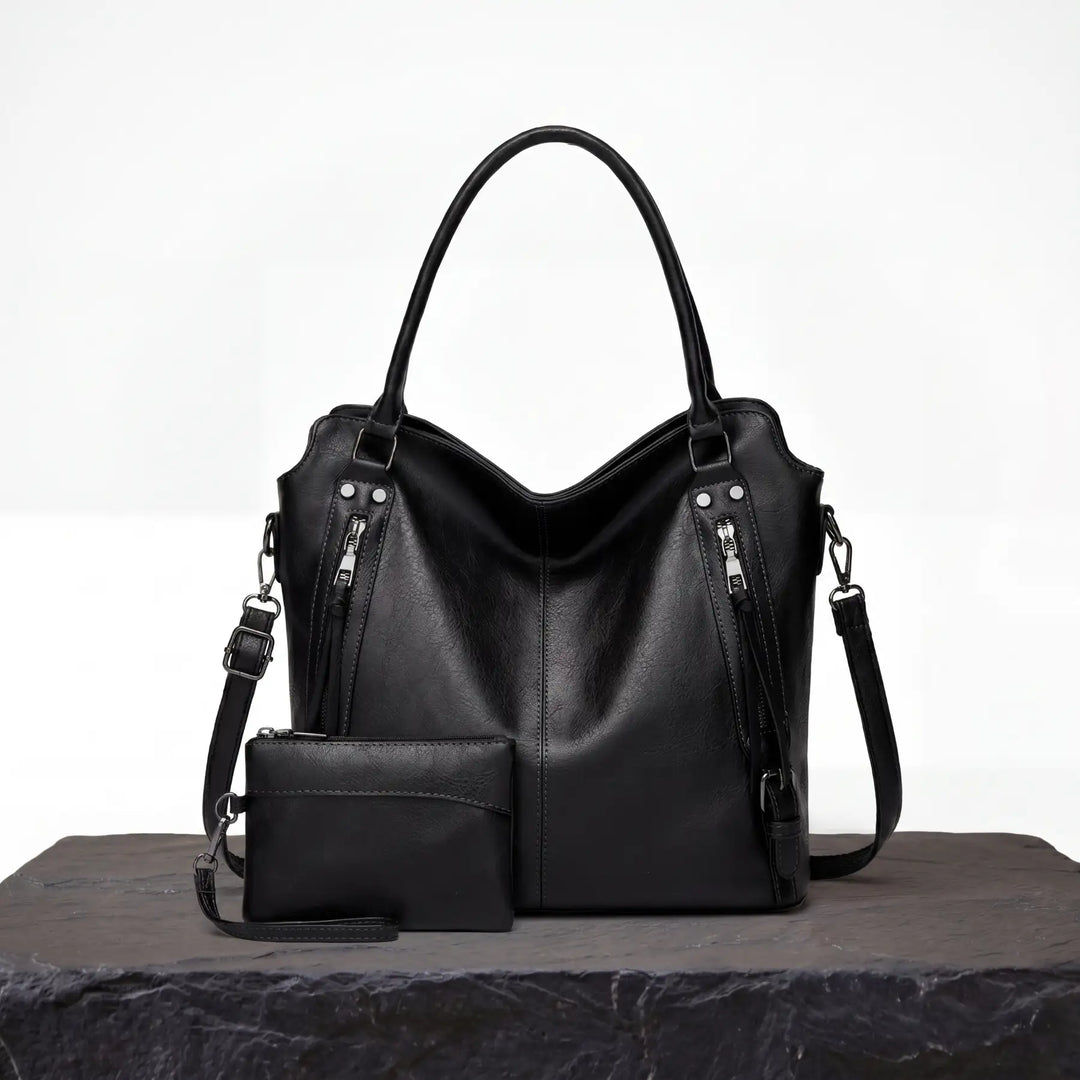 Classic Cognac Arion Bag + FREE Pocket Wallet