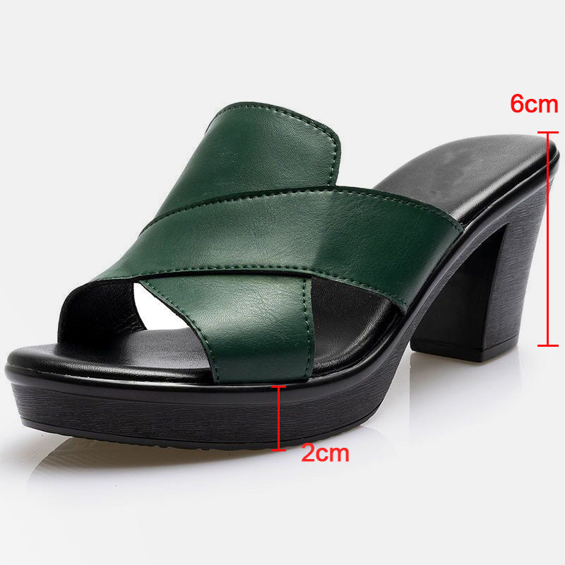 Alma | Elegant Orthopedic Heel Sandals