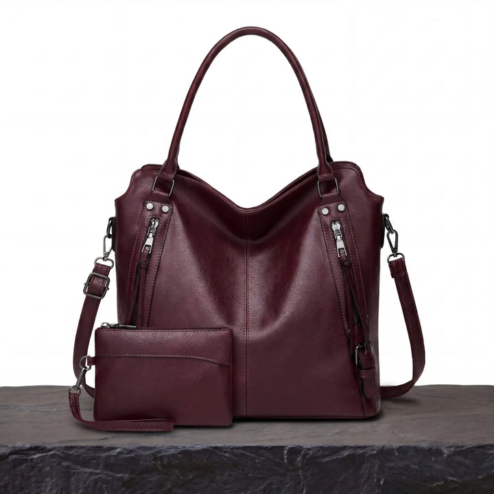 Classic Cognac Arion Bag + FREE Pocket Wallet
