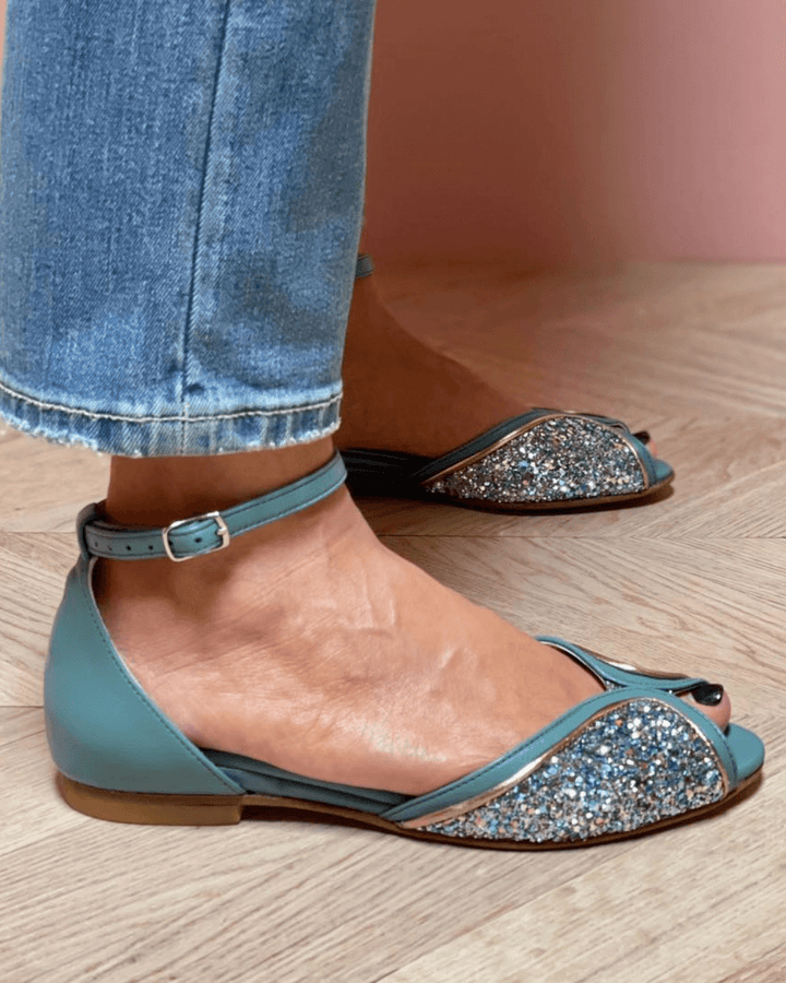 Florina | Embellished Flat Sandals