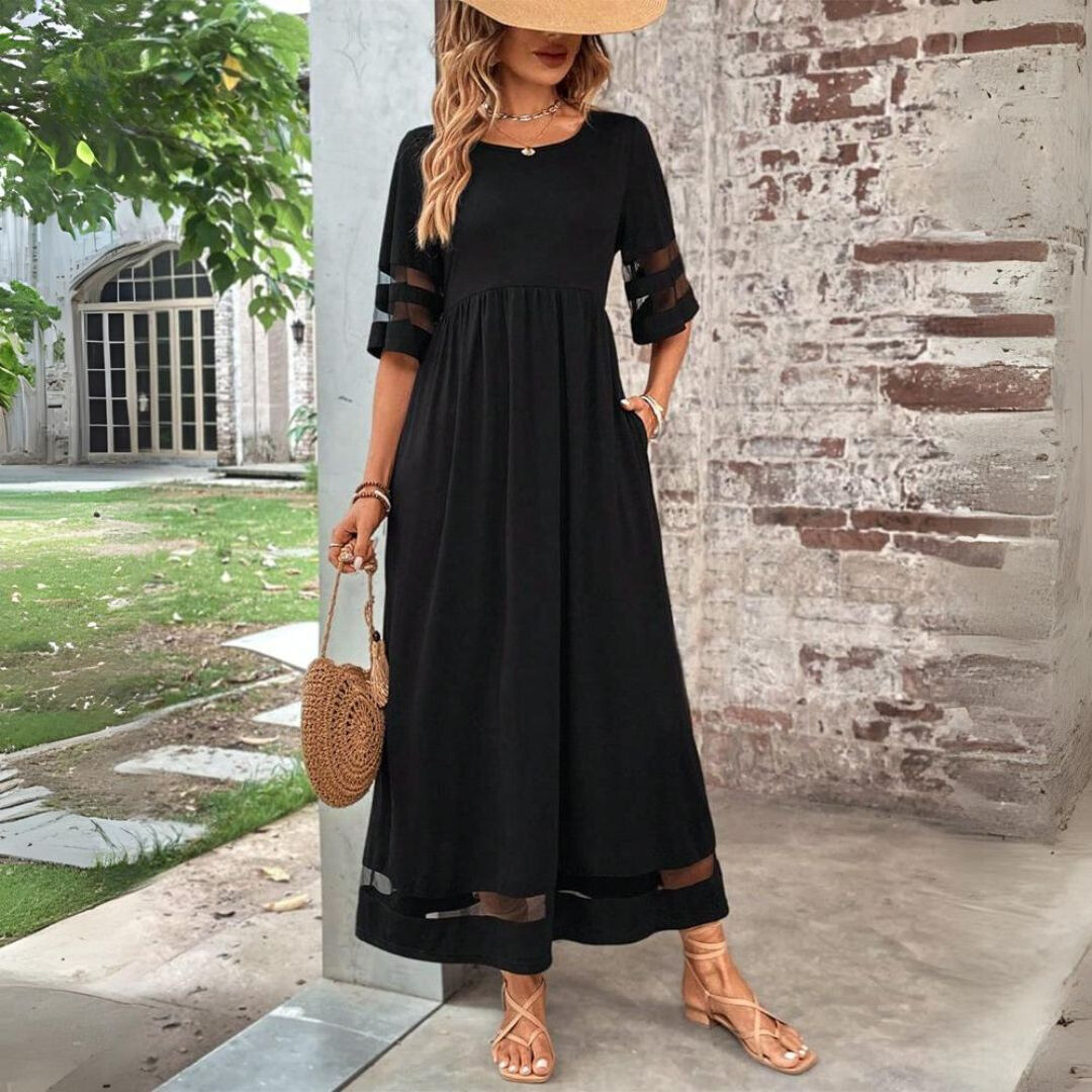 Laura – Flattering Tummy-Smoothing Midi Dress