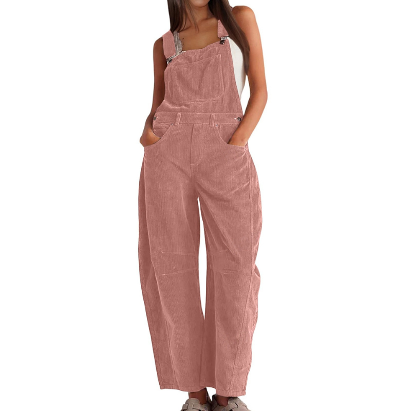 ROSALYN – Effortless Wide Leg Overalls Jumpsuit
