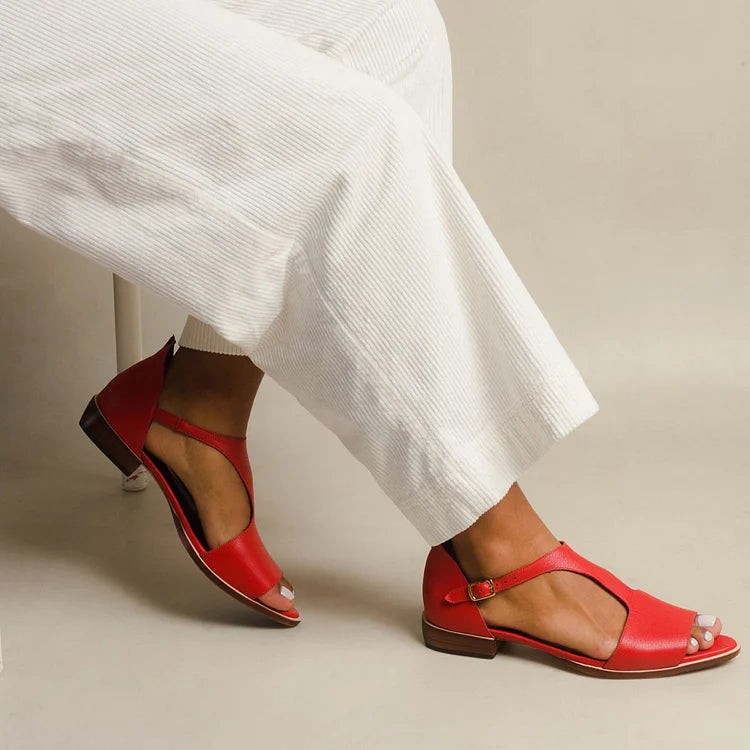 Luvina | Open Low Strap Sandals