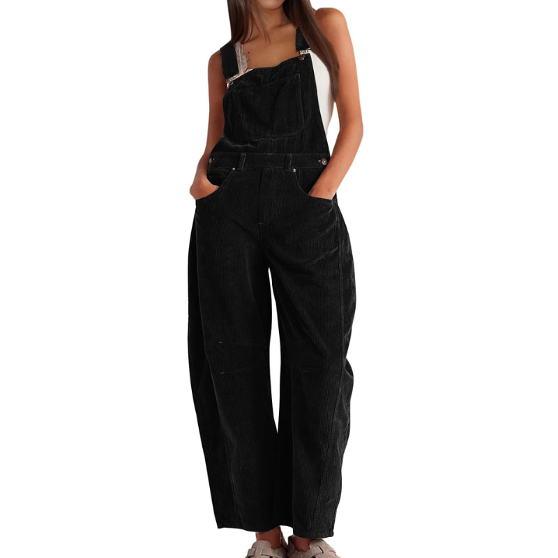 ROSALYN – Effortless Wide Leg Overalls Jumpsuit