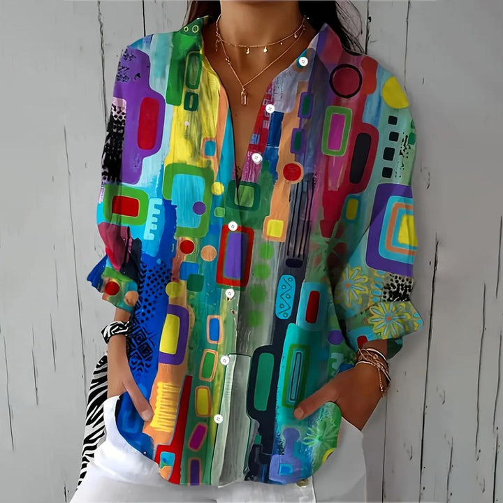 Milah | Sophisticated Button-Up Shirt