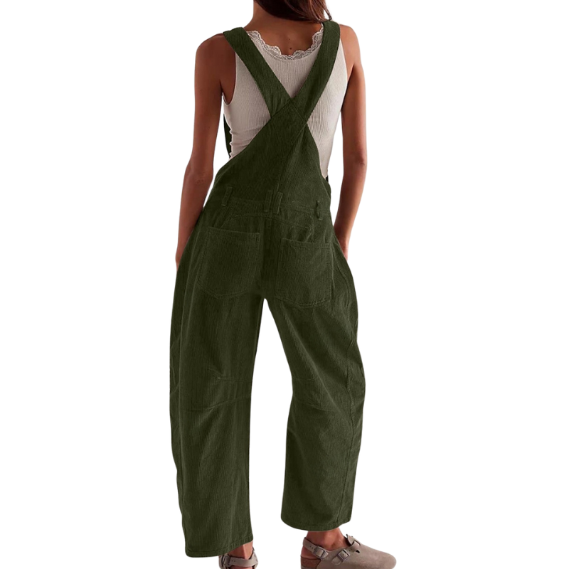 ROSALYN – Effortless Wide Leg Overalls Jumpsuit