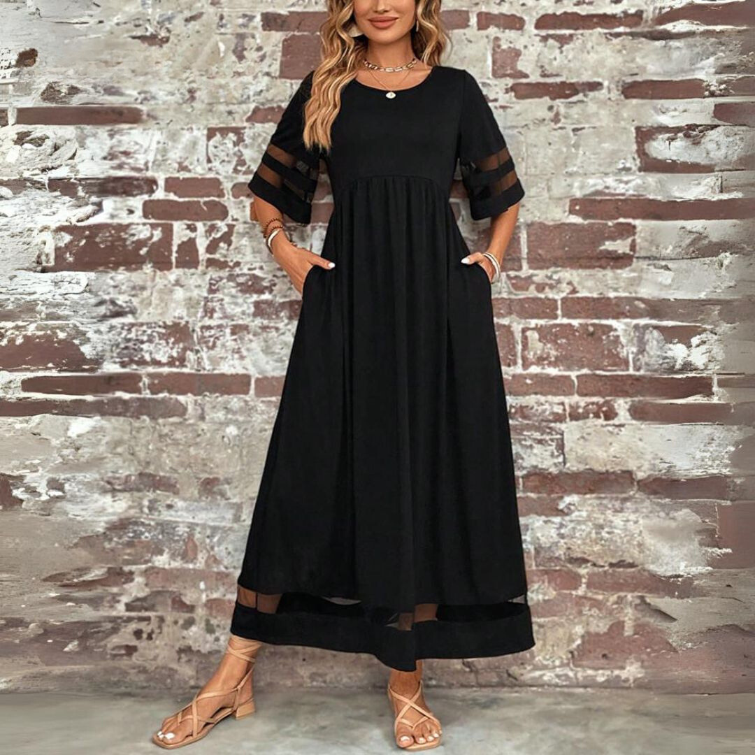Laura – Flattering Tummy-Smoothing Midi Dress