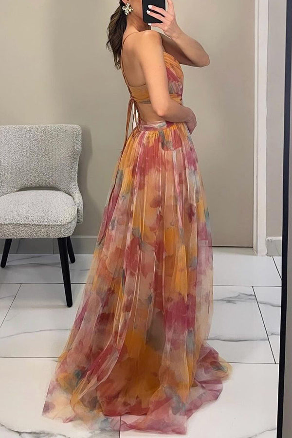 Camilla | Floral Maxi Dress for Effortless Elegance
