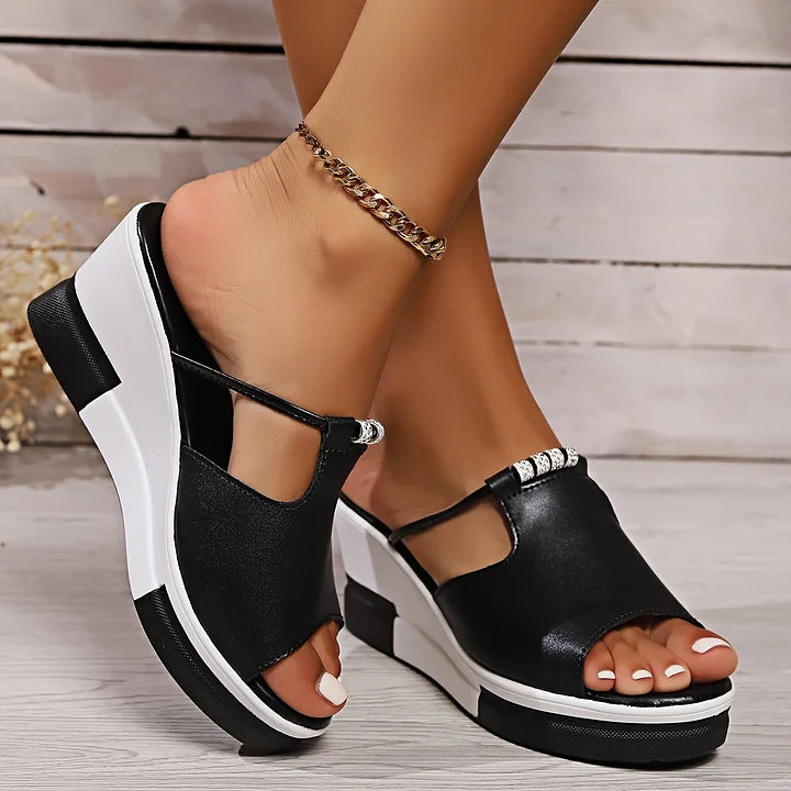 Elvy | Comfortable Wedge Sandals