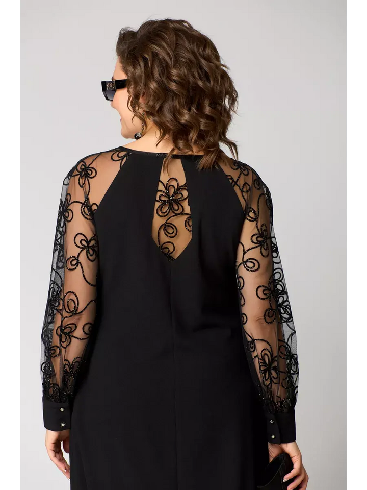 Granya | Classic Midi Dress for Special Occasions