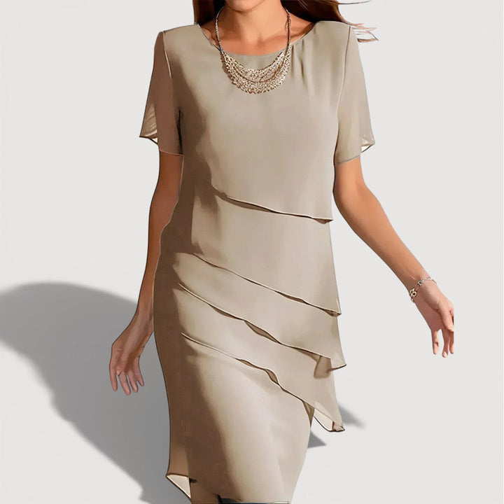 JUNE – LAYERED MIDI DRESS