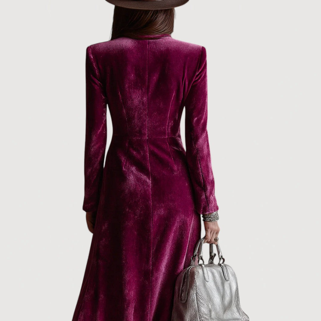 ELVIA – MAXI BLAZER DRESS