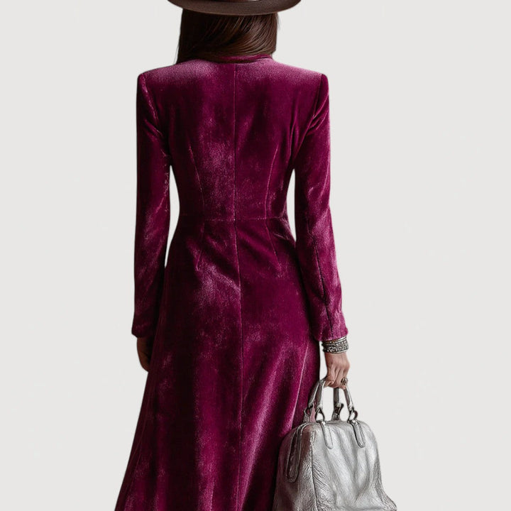 ELVIA – MAXI BLAZER DRESS