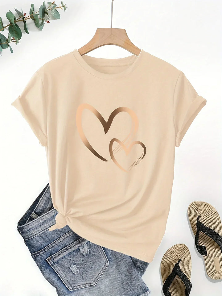 TRACEY – HEART GRAPHIC TEE