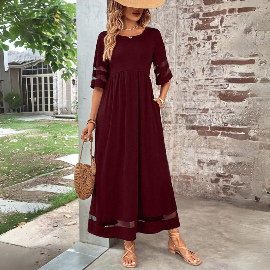 Laura – Flattering Tummy-Smoothing Midi Dress