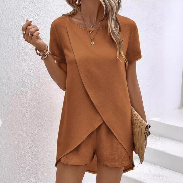 SAOIRSE | ELEGANT SUMMER CO-ORD LOUNGE SET