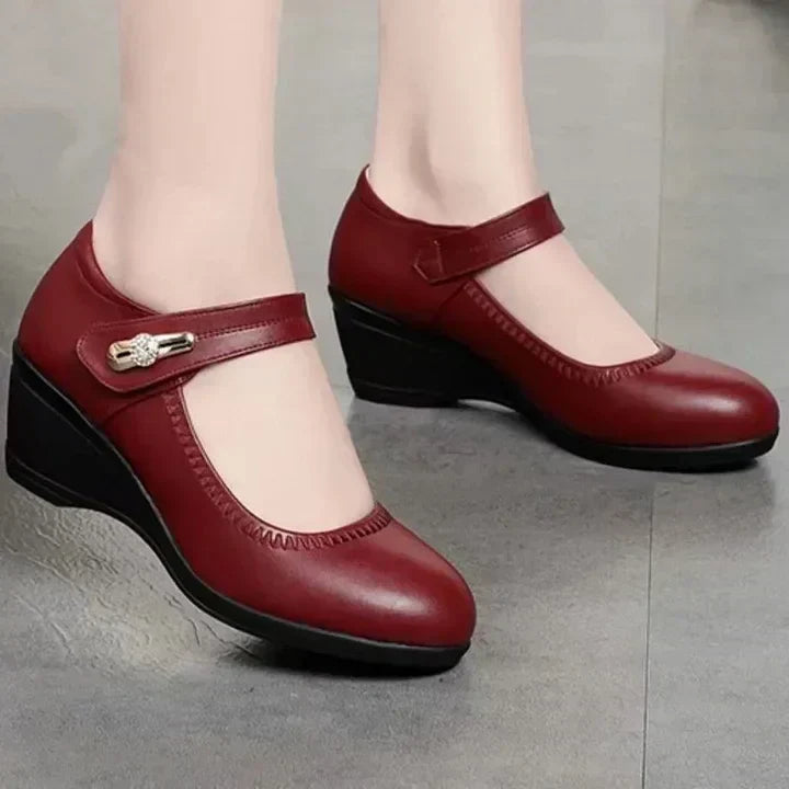 Roxanna | Elegant Comfort Shoes with Supportive Mid-Heel