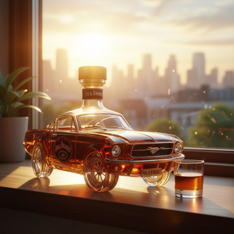 Whiskey Bottle - Mustang Edition