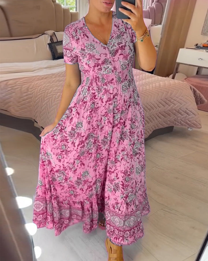 HARRIET – FLORAL MAXI DRESS