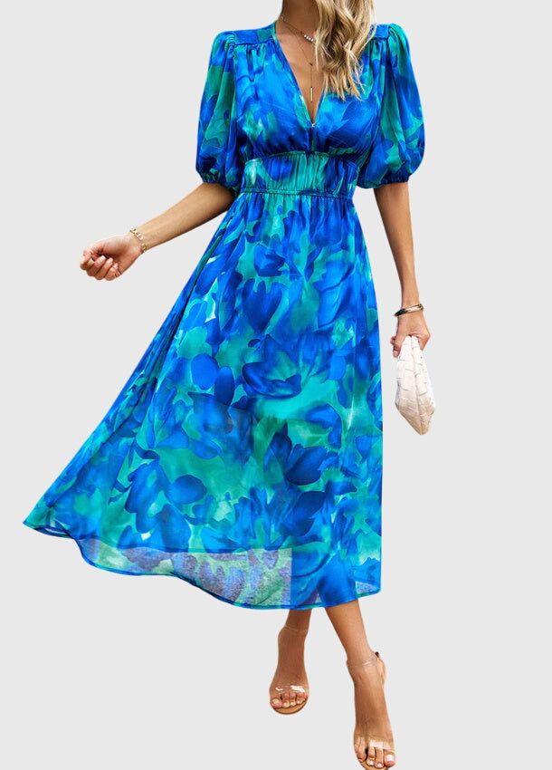 Navi | Flattering Floral Midi Dress