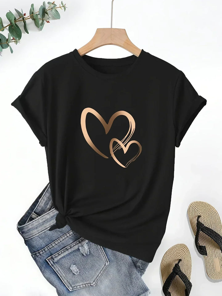 TRACEY – HEART GRAPHIC TEE