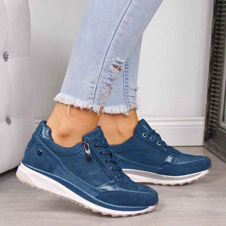 SORCHA | ZIP-UP ORTHOPEDIC COMFORT SNEAKERS