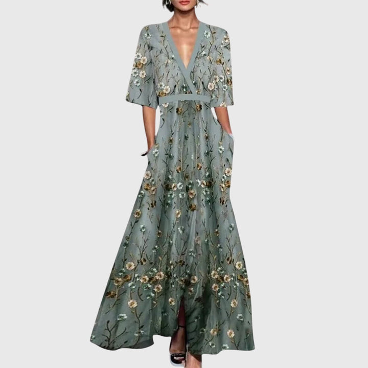 ALORA – FLORAL MAXI DRESS