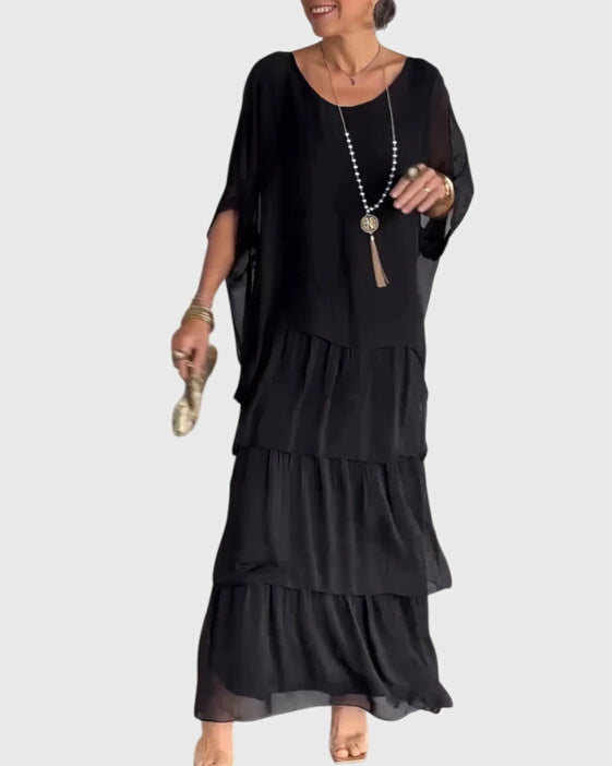 DIANE – FLOWING ELEGANT MAXI DRESS