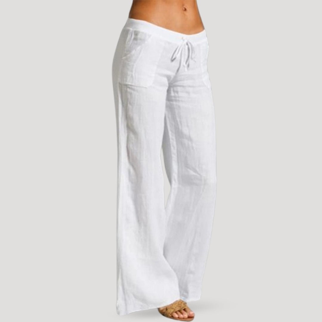 CLARA – RELAXED WIDE-LEG TROUSERS