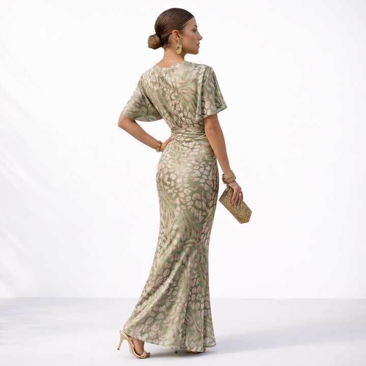 Ashleigh - Copper Midi Dress