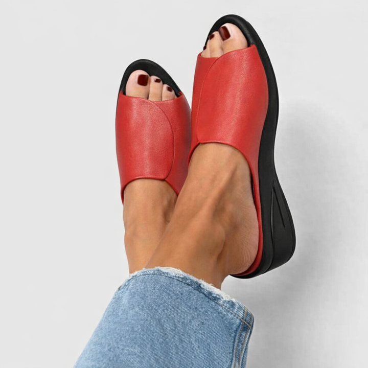 Laticia - Orthopedic Slip-on Wedge Sandals