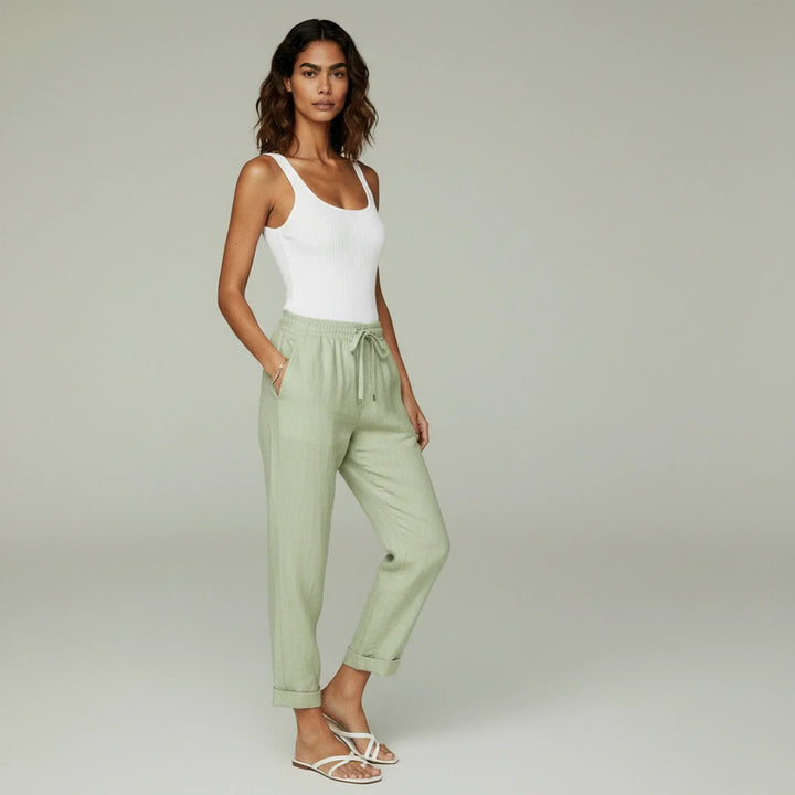 LUCY – RELAXED LINEN TROUSERS
