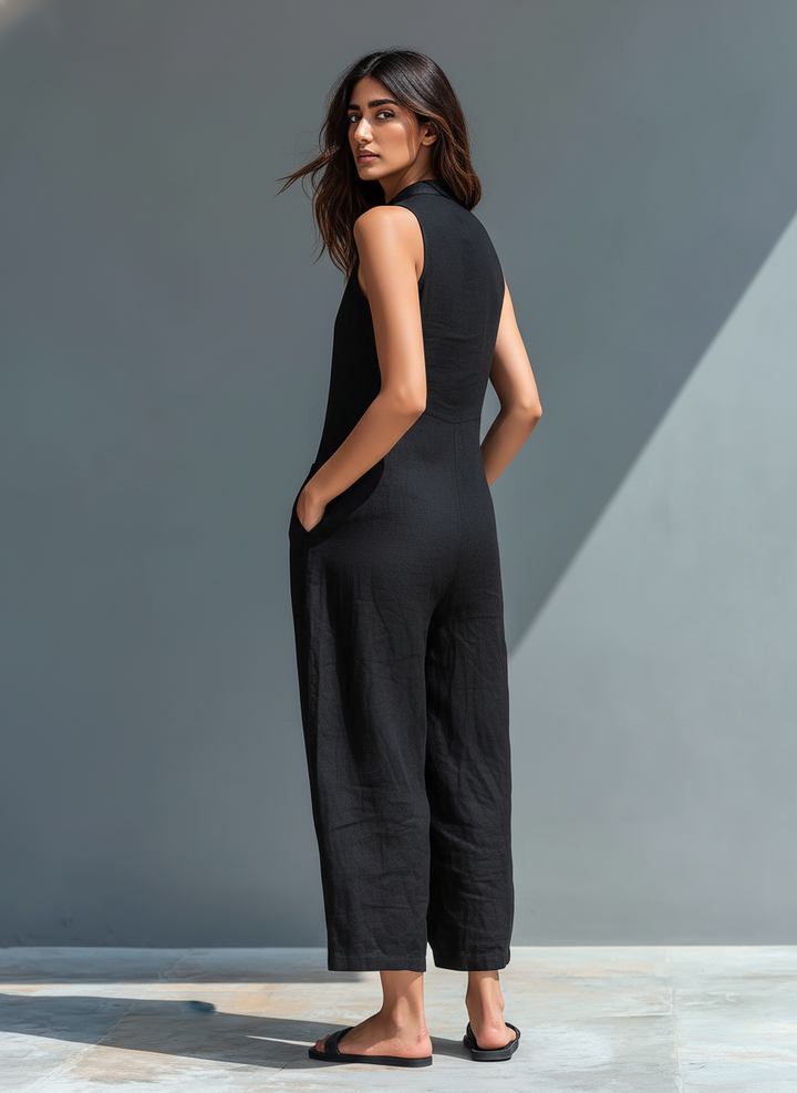 Fiona | Elegant Sleeveless Jumpsuit