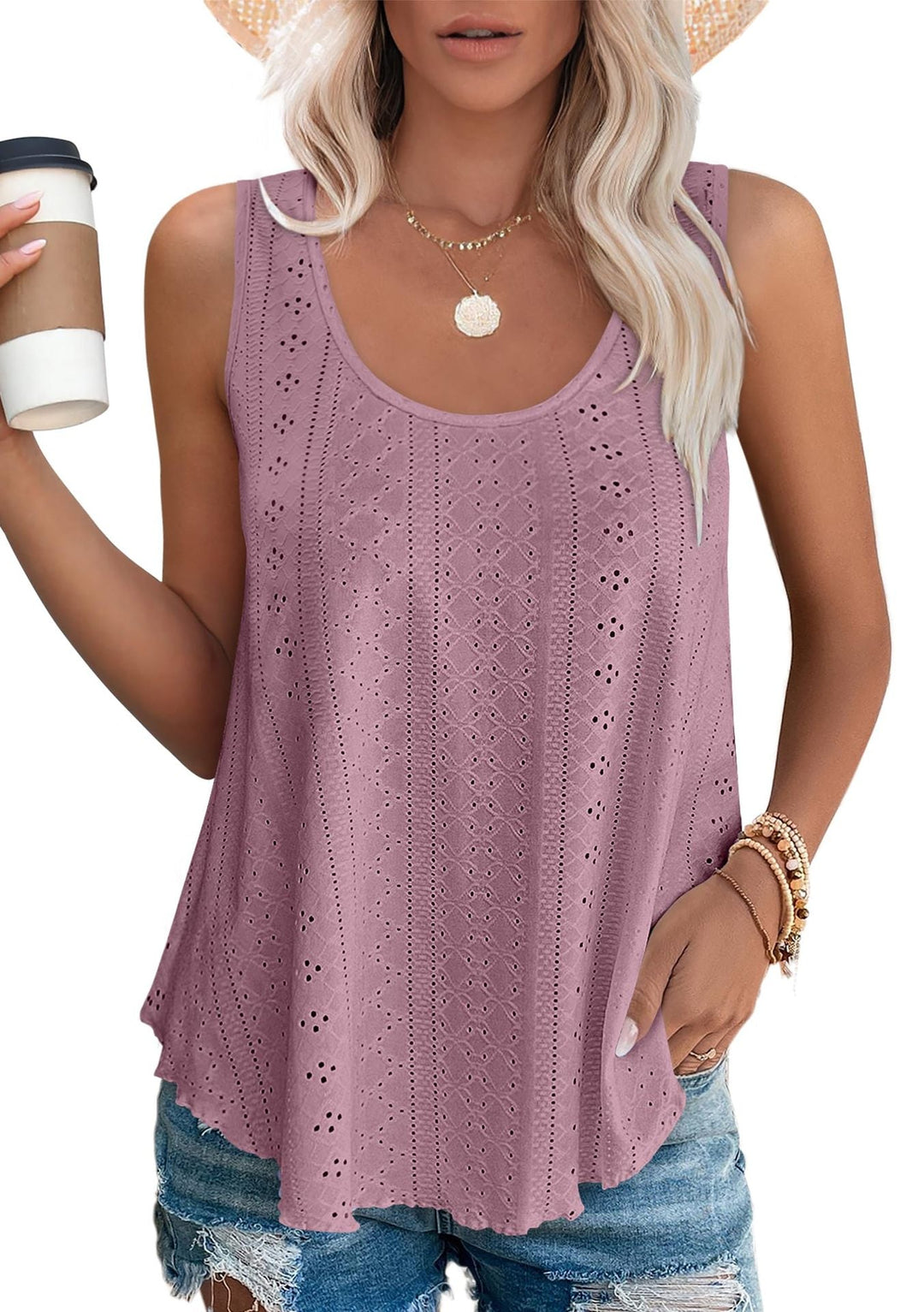Nia - Lightweight Summer Tank Top