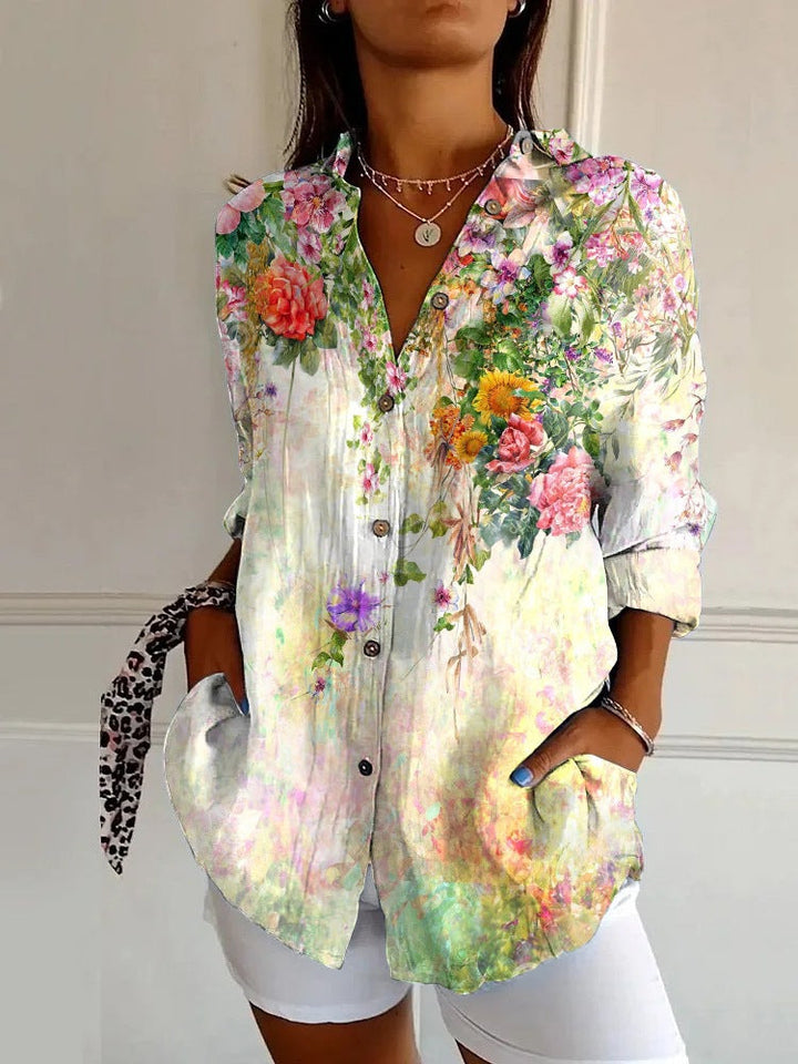 Milah | Sophisticated Button-Up Shirt