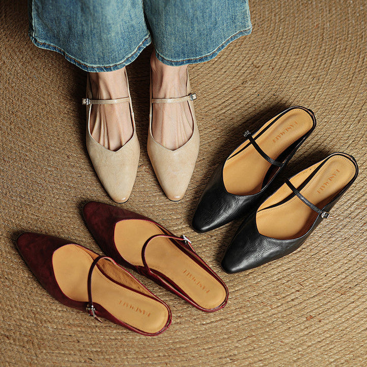 Ziva | Orthopedic Slingback Flats