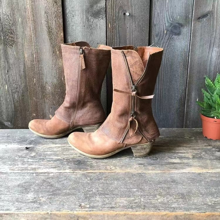 Natalia | Trendy Knee High Boots