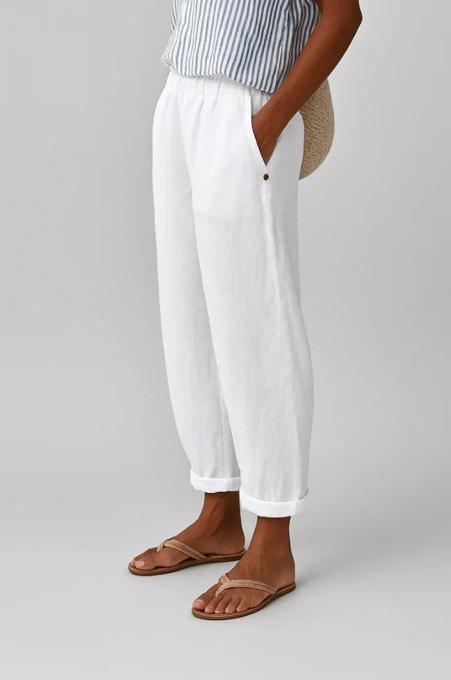 MAIREAD | TIMELESS LINEN-COTTON TROUSERS