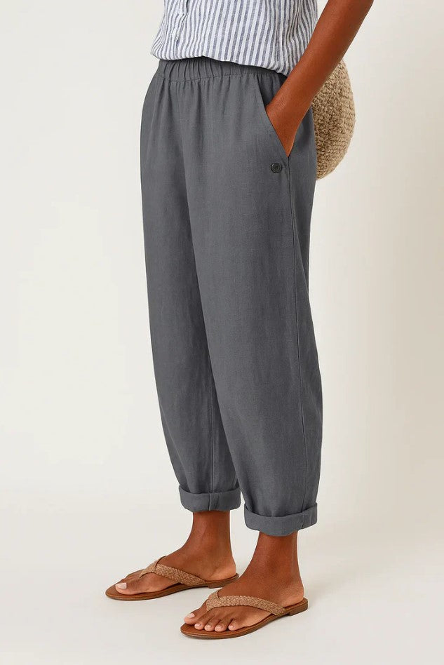 MAIREAD | TIMELESS LINEN-COTTON TROUSERS