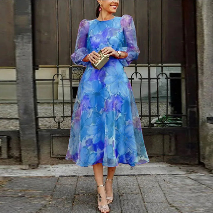 ROSA – FLORAL MIDI DRESS