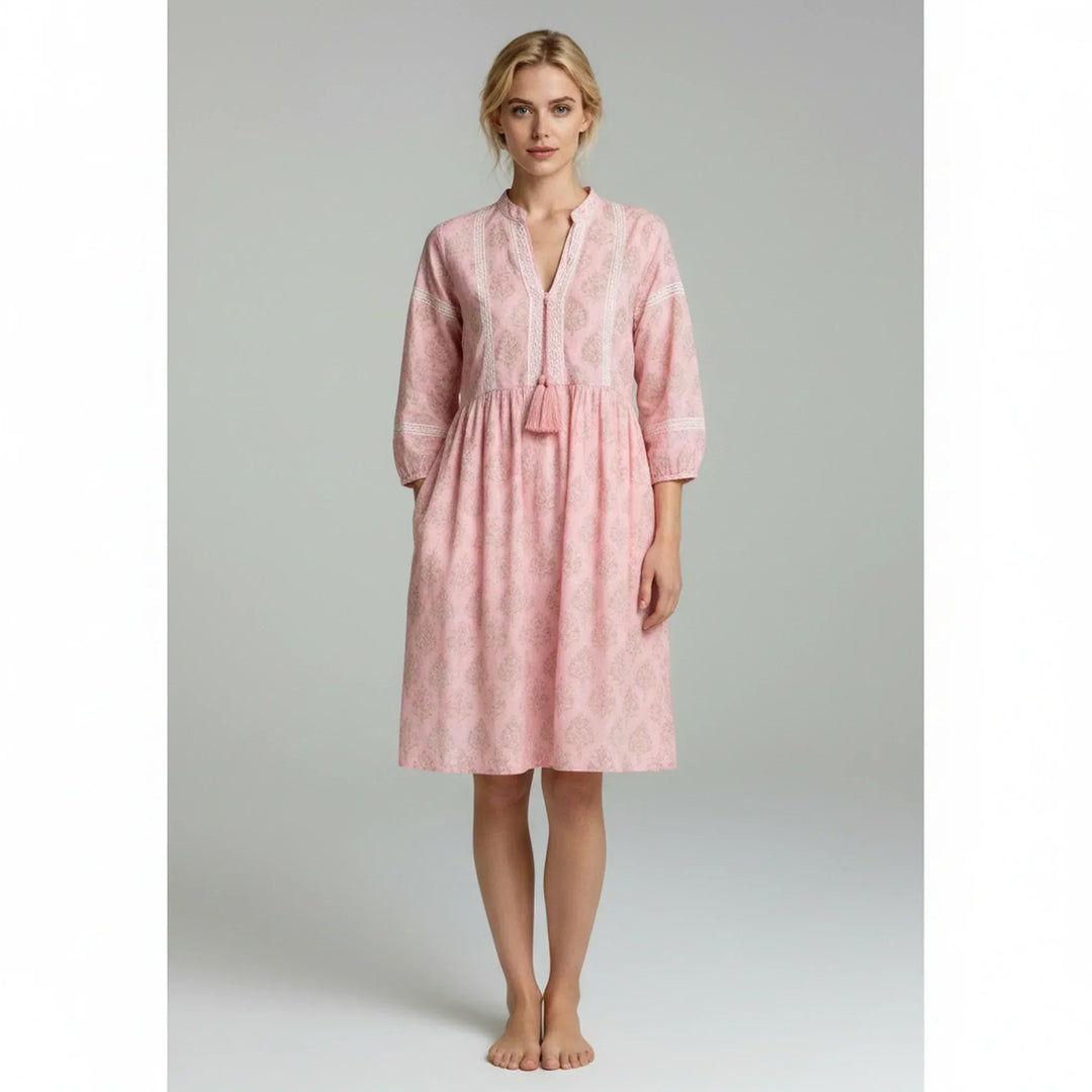MIA – PATTERNED MAXI DRESS